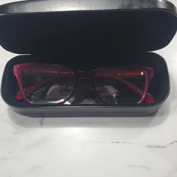Coach Berry Laminate Eyeglass Frames - Picture 1 of 9